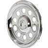 Hansen Styling Parts Copricerchio dritto in acciaio inox da 22,5 pollici - compatibile con Volvo FH FM FMX con cerchi in acciaio da 22,5, copricerchi, copriruota per camion