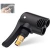 Nevoluxer Adattatore Valvola Presta, Adattatore Gonfiaggio Bici - 2 in 1 per Gonfiatori Pompa d'Aria Compressore (1 PCS, Non deflatable)