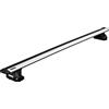 Thule Wingbar Evo Sistema Di Barre Portatutto Per Jeep Compass 5-dr Suv 2017- Con Profili Integrati E Punti Fissi Piede Aluminum, One-Size