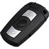 Generic 3 pulsanti 868 Mhz Keyless Entry telecomando chiave per BMW X5 X6 Z4 serie 1 3 5 6