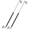 Penbinmall 2 molle a gas 500 mm, 450 N/45 kg, ammortizzatore a gas universale, regolabile, carico pesante, molla a gas tipo L, ammortizzatore idraulico per TV, armadietto, cassetta degli attrezzi, ante