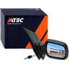ATEC Germany 1x Specchio elettrico esterno sinistro convesso | Compatibile con: FORD FIESTA V, FIESTA V Van