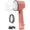 Cecotec Ferro da Stiro Verticale IronHero V-1500 Essential Red. Potenza 1500 W. Vapore Continuo 25g/min. Riscaldamento Rapido. Disinfetta. Pulisce e Cura i Tuoi Capi. Suola Rivestita in Ceramica