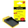 Patona Caricabatterie micro-USB sottile per Nikon Minolta EN-EL3 Dynax 5D 7D Nikon EN-EL3 Minolta "