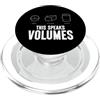 Funny Math Teacher Algebra Geometry Gift Questo parla volumi Matematica Geometria Insegnante Formula Matematica Amante PopSockets PopGrip per MagSafe