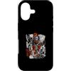 Viking Saga Erik The Red Norse Legend Hi Custodia per iPhone 17 Erik Il guerriero vichingo rosso è meglio essere bandito