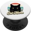 Cat Mama compagno felino orgoglioso amore gattino profondo PopSockets PopGrip Adesivo