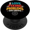 IT Pro Help Desk Desktop Support MSP Tec Supporto tecnico Help Desk IT Pro Sysadmin Supporto team MSP PopSockets PopGrip Adesivo