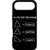 Funny Math Teacher Algebra Geometry Gift Custodia per iPhone Air Nome I Triangoli Matematico Geometria Matematico Insegnante di matematica