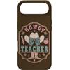 Teacher & Classroom Co. Custodia per iPhone Air Occidentale Insegnante Cowgirl Classroom Apple Bow Western