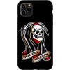 Urban Empyre Custodia per iPhone 11 Pro Max Grim Reaper x The Big Sleep Tradizionale Tatuaggio Flash