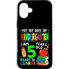 Flo Design Back To School Outfits Custodia per iPhone 16 Plus My First Day of Kindergarten Boy Girls First Day of Kinder