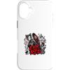 Viking Norse Erik The Red Warrior Saga Custodia per iPhone 16 Plus Erik Il guerriero rosso vichingo norreno leggenda