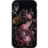 Hummingbird Apparel For You Custodia per iPhone XR Forbici a specchio per parrucchieri con colibrì floreale