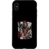 Viking Saga Erik The Red Norse Legend Hi Custodia per iPhone XS Max Erik Il guerriero vichingo rosso è meglio essere bandito