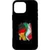 Germany Italy Flag Custodia per iPhone 16 Pro Max Germania Italia