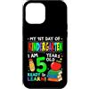 Flo Design Back To School Outfits Custodia per iPhone 12 Pro Max My First Day of Kindergarten Boy Girls First Day of Kinder