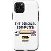 Old Pencil Designs with sarcasm and humo Custodia per iPhone 11 Pro Il computer originale sarcastico divertente IT Tech Print Cancella