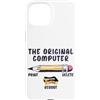 Old Pencil Designs with sarcasm and humo Custodia per iPhone 15 Il computer originale sarcastico divertente IT Tech Print Cancella