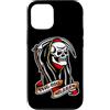 Urban Empyre Custodia per iPhone 12/12 Pro Grim Reaper x The Big Sleep Tradizionale Tatuaggio Flash