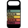 Personalized Gift Ideas Alexcia Custodia per iPhone Air Sono Alexcia facendo Alexcia Things Funny Custom Name