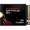 SANDISK Optimus GX 7100M NVMe SSD 1 TB (fino a 7.250/6.900 MB/s velocità di lettura/scrittura sequenziale, M.2 2230, PCIe 4.0, laptop Steam Deck, MSI Claw, Microsoft Surface o Dell compatibile)