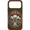 Teacher & Classroom Co. Custodia per iPhone 17 Pro Max Occidentale Insegnante Cowgirl Classroom Apple Bow Western