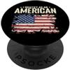 USA United States America stars and stri Mi identifico come americano PopSockets PopGrip Adesivo