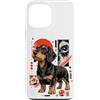 Street Dogs Custodia per iPhone 13 Pro Max Scruffy Bassotto Urban Kawaii Dog Art