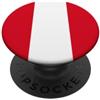 World Country Flag Graphics (Peru) Bandiera peruviana del Perù PopSockets PopGrip Adesivo