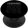 Funny Math Teacher Algebra Geometry Gift Ho sempre ragione Insegnante di matematica Algebra Calculus Formula PopSockets PopGrip Adesivo