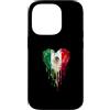 Mexico Flag Custodia per iPhone 14 Pro Bandiera Messico Cuore