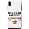 Old Pencil Designs with sarcasm and humo Custodia per iPhone XS Max Il computer originale sarcastico divertente IT Tech Print Cancella