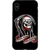 Urban Empyre Custodia per iPhone XS Max Grim Reaper x The Big Sleep Tradizionale Tatuaggio Flash