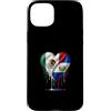 Mexico El Salvador Flag Custodia per iPhone 15 Plus Messico El Salvador