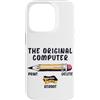 Old Pencil Designs with sarcasm and humo Custodia per iPhone 14 Pro Il computer originale sarcastico divertente IT Tech Print Cancella
