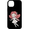 red-haired fairy dancing fantasy illustr Custodia per iPhone 14 Plus Fata Danzante dai Capelli Rossi con le Ali