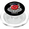 Teacher Humor Educator School Teaching N Shaping Tiny Humans, divertente insegnante della Apple School Grade PopSockets PopGrip per MagSafe