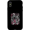 Norse Viking Erik Bloodaxe Gunnhild Saga Custodia per iPhone X/XS Erik Bloodaxe e Gunnhild Viking Warrior Art