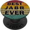 First Names Apparel vintage Style Nome personalizzato Jabr I love Jabr Retro stile vintage PopSockets PopGrip Adesivo