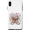 Floral Sole Studio Custodia per iPhone XS Max Colorato Floreale Sneakers Primavera Fiori Design