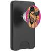 Psychedelic Groovy Carino Anime Ragazza con Pistola Grafica Psichedelica PopSockets PopWallet per MagSafe