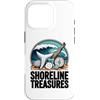 Cercatore Di Conchiglie E Vetri Mare Custodia per iPhone 16 Pro Cacciatore Di Tesori In Spiaggia Shoreline Treasures