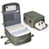 BJLFS Zaino Ryanair 40x30x20 Donna Zaino da Viaggio Aereo Zaino Casual | Bagaglio a mano 40x30x20 con porta scarpe Borse da Cabina per Wizzair Zaini Impermeabile per laptop da 16 pollici Uomo