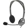 Logitech H111 headset Stereo con cavo con jack 3,5mm