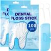 Phytonics 200 Pezzi Filo Interdentale, Archetti e Forcella Con Scatola di Conservazione - Pulizia dei Denti Perfetta per Famiglia, Hotel, Viaggi