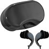 LearnLyrics Tappi per le orecchie per la riduzione del rumore, in morbido silicone, cancellazione del rumore, tappi per le orecchie per dormire, tappi per le orecchie coda di pesce, tappi per le