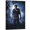 TSALF Stampe Quadri Senza Cornice Uncharted Game Art Poster Stampa Arredamento Moderno della Camera familiare 30x50cm