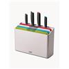 Joseph Joseph Set coltelli e tagliere da cucina con supporto Folio Icon Plus 9 pz -