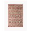 Westwing Collection Tappeto in lana a pelo lungo fatto a mano Reva - Rosso